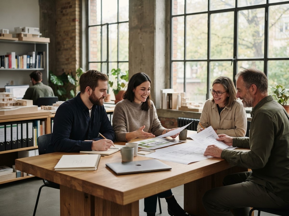 Sölberhain Team bei der Arbeit an Analysemodellen